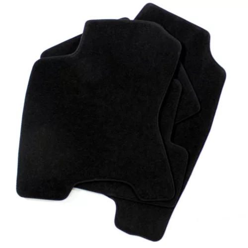 EgriAuto covoraș textil din pluș negru NISSAN X-Trail 2007-2013 4 buc.