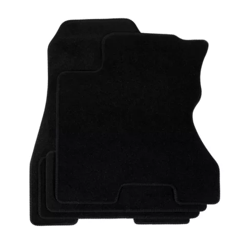 EgriAuto covoraș textil pluș negru RENAULT Koleos 2008-2017 4 buc.