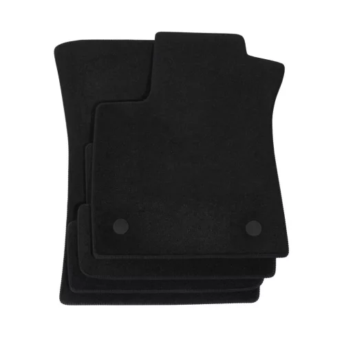 EgriAuto covoraș textil pluș negru RENAULT Megane IV 2016- mai înalt 4 buc.