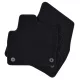 EgriAuto covoraș textil pluș negru Range Rover Evoque 2011-2019 4 buc.
