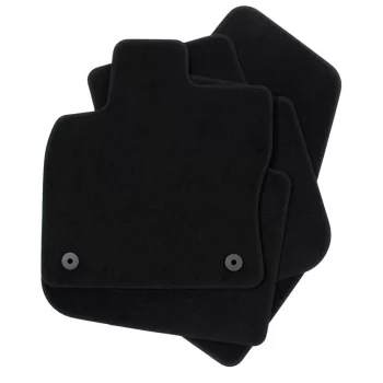   EgriAuto covoraș textil din pluș negru SKODA Kodiaq 2017-2023 4 buc.