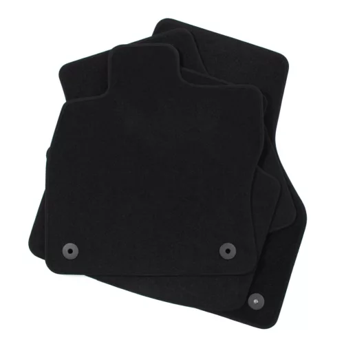 EgriAuto covoraș textil din pluș negru SKODA Superb III 2015-2023 4 buc.