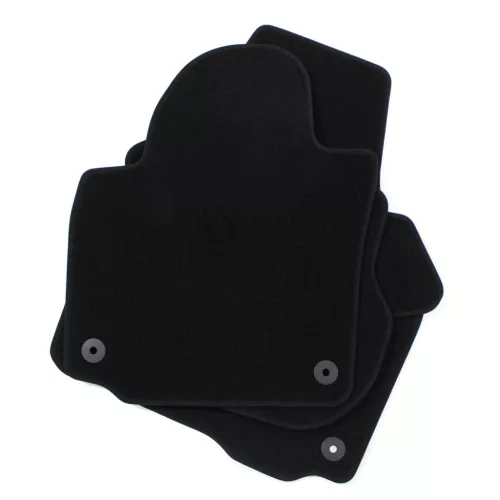 EgriAuto covoraș textil din pluș negru SKODA Yeti 2007-2015 4 buc.