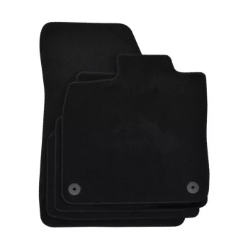  EgriAuto covoraș textil din pluș negru SKODA Enyaq 2021- mai înalt 4 buc.