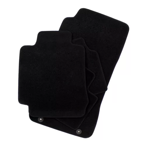 EgriAuto covorașe textile din pluș negru Tesla S 2012-2020 3 buc