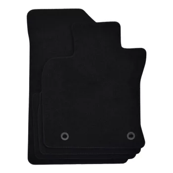   EgriAuto covoraș textil pluș negru TOYOTA Camry 2019- mai înalt 4 buc.
