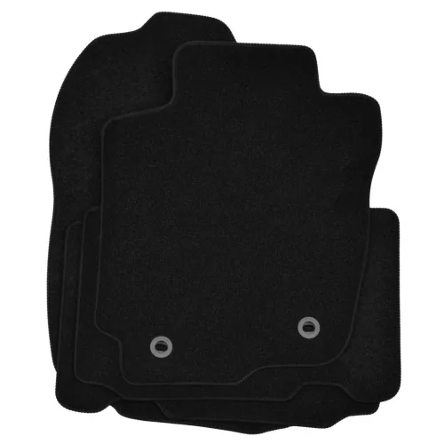 EgriAuto covoraș textil pluș negru TOYOTA Rav4 2013-2018 4 buc.