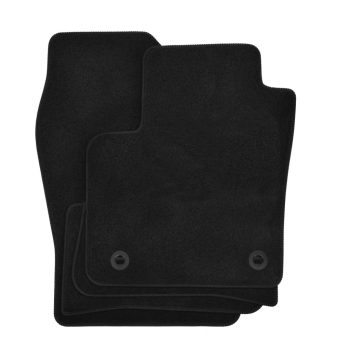   EgriAuto covoraș textil pluș negru TOYOTA C-HR 2017-2023 4 buc.