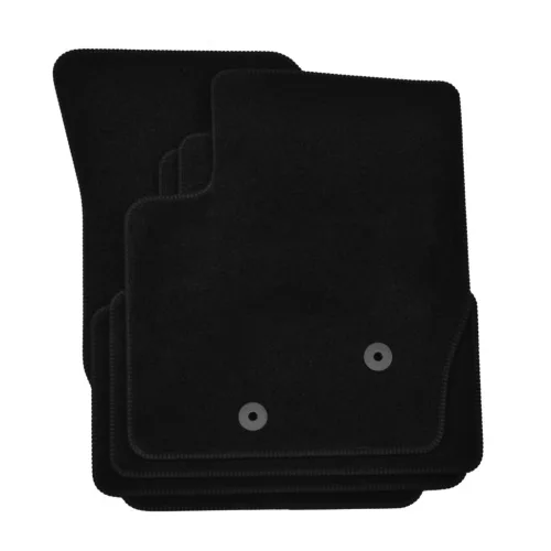 EgriAuto covoraș textil pluș negru Volvo XC90 2002-2014 4 buc.