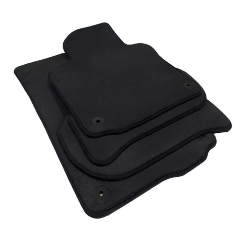 EgriAuto covoraș textil din pluș negru VW Scirocco 2008- mai înalt 4 buc.