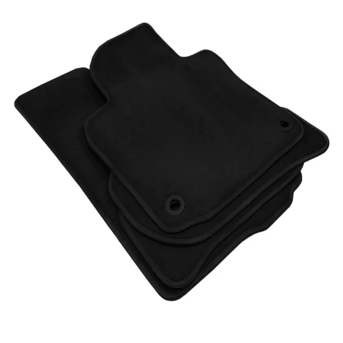 EgriAuto covoraș textil din pluș negru VW Golf V 2003-2008 4 buc.