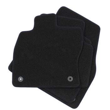 EgriAuto covoraș textil pluș negru VW Touran 2016- 4 buc.