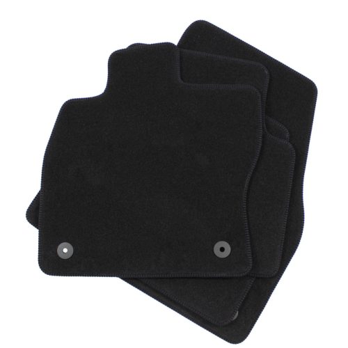 EgriAuto covoraș textil pluș negru VW Touran 2016- 4 buc.