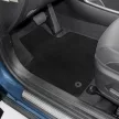 EgriAuto covorașe textile din pluș negru Ford Ranger 2023-mai înalt 4 buc