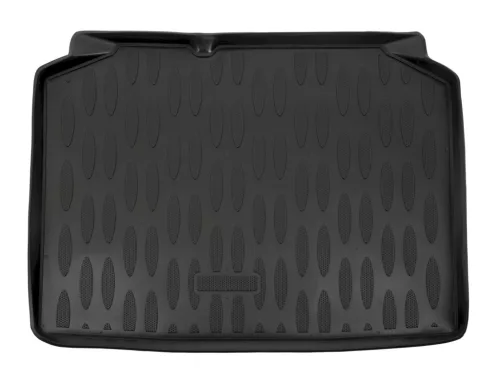 EgriAuto tavă de portbagaj din cauciuc standard neagră Skoda Fabia II Hatchback 2007-2014