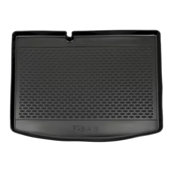   EgriAuto covorașe normale negre din cauciuc pentru portbagaj SKODA Fabia III Hatchback 2015-2021