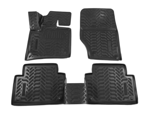 EgriAuto 3D covorașe de cauciuc premium cu capse Audi Q7 2005-2014