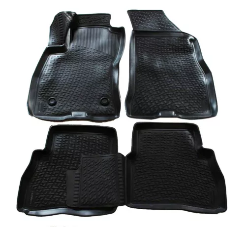 EgriAuto 3D covorașe de cauciuc premium cu capse Fiat Doblo 2015-2022
