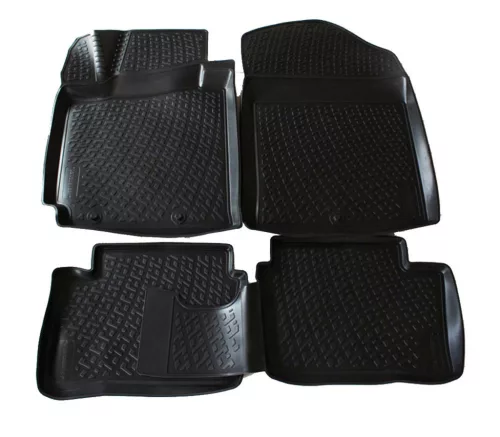 EgriAuto 3D covorașe de cauciuc premium cu capse Kia Picanto 2011-2017