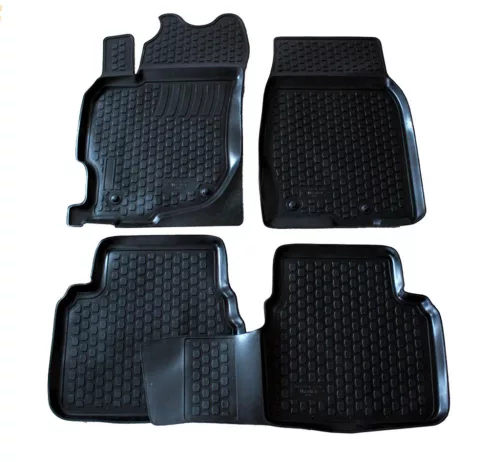 EgriAuto 3D covorașe de cauciuc premium cu capse Mazda 6 2002-2012 4 buc bézs