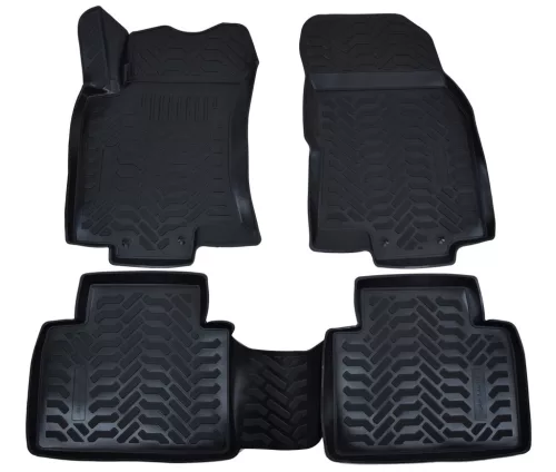 EgriAuto 3D covorașe de cauciuc premium cu capse Nissan X-Trail T30 2001-2007