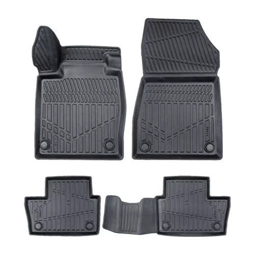 EgriAuto 3D covorașe de cauciuc premium cu capse Ford Qashqai 1.3 Pe benzină modell 2022- 4 buc