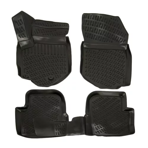 EgriAuto 3D covorașe de cauciuc premium cu capse Peugeot 2008 2020- 4 buc