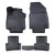 EgriAuto 3D covorașe de cauciuc premium cu capse Renault Clio 3 2005-2012- 4 buc