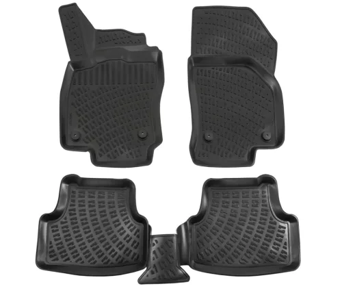 EgriAuto 3D covorașe de cauciuc premium cu capse Seat Ateca 2017-