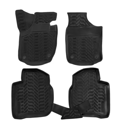 EgriAuto covoare auto premium 3D cu prindere Seat Toledo 2012-2019