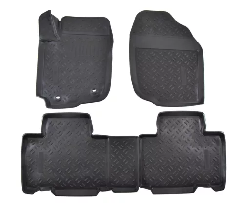 EgriAuto 3D covorașe de cauciuc premium cu capse Toyota RAV4 2012-2017