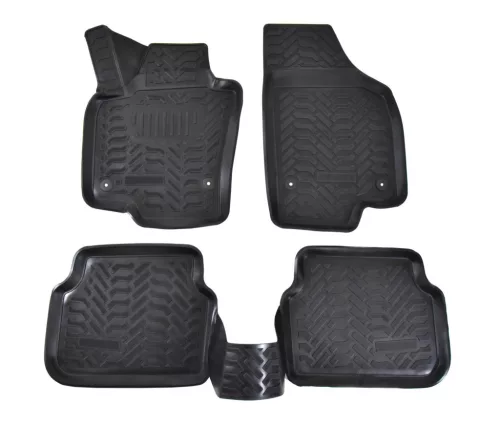 EgriAuto 3D covorașe de cauciuc premium cu capse Volkswagen Tiguan 2007-2015