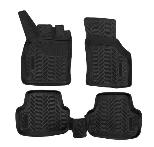 EgriAuto 3D covorașe de cauciuc premium cu capse Volkswagen Golf VII 2012-2019