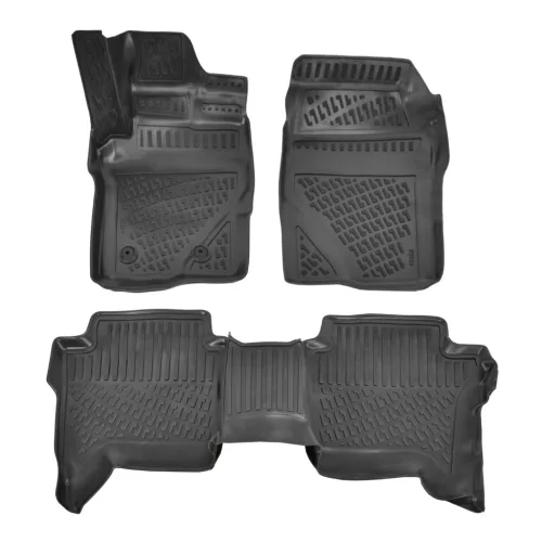 EgriAuto 3D covorașe de cauciuc premium cu capse Volkswagen Amarok 2023-
