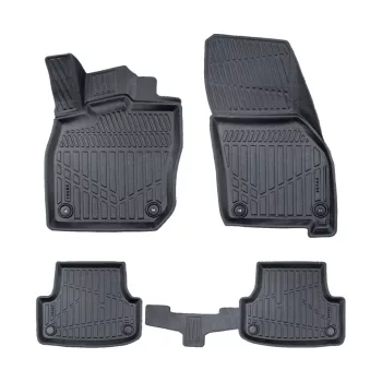   EgriAuto 3D covorașe de cauciuc premium cu capse Volkswagen Golf 8 Automat 2019-