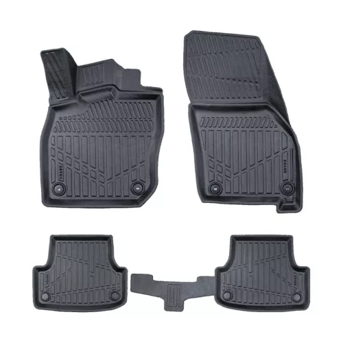EgriAuto 3D covorașe de cauciuc premium cu capse Volkswagen Golf 8 Automat 2019-