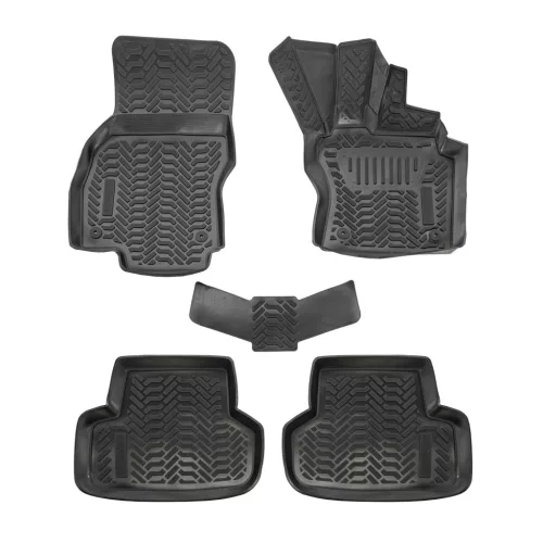 EgriAuto 3D covorașe de cauciuc premium cu capse Volkswagen Golf 8 2019- 4 buc