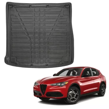   EgriAuto negre antiderapant ovorașe pentru portbagaj Alfa Romeo Stelvio 949 2017-