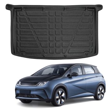   EgriAuto covorașe negre antiderapante pentru portbagaj BYD Dolphin 2024- (portbagaj superior)