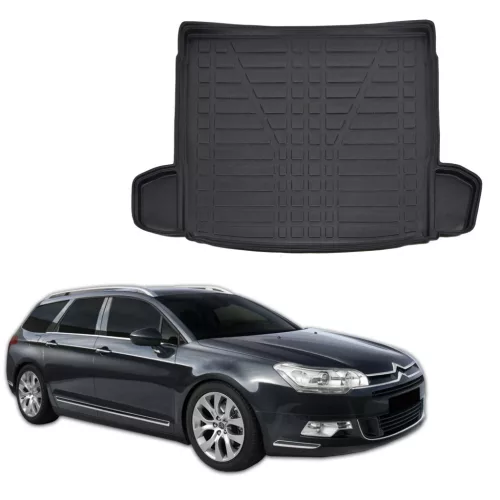 EgriAuto tavă de portbagaj neagră antiderapantă Citroen C5 2008-2018