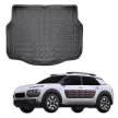 EgriAuto tavă de portbagaj neagră antiderapantă Citroen C4 Cactus 2013-2021