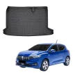 EgriAuto tavă de portbagaj neagră antiderapantă Dacia Sandero III 2021-