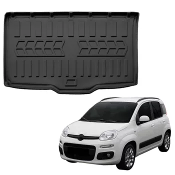   EgriAuto covorașe negre antiderapante pentru portbagaj FIAT Panda 3 312/319 2012-2024