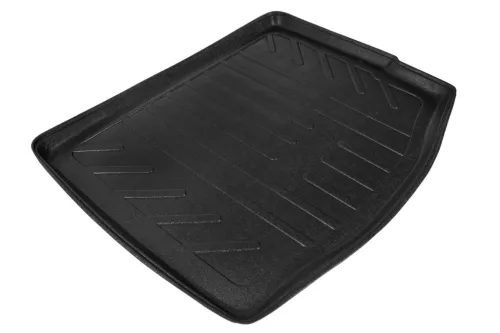 EgriAuto tavă de portbagaj neagră antiderapantă Ford Focus III 5D Hatchback 2011-2018