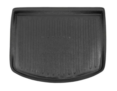 EgriAuto tavă de portbagaj neagră antiderapantă Ford Focus C-Max 2010-2019 (roată de rezervă)