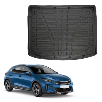   EgriAuto covorașe negre antiderapante pentru portbagaj Kia XCeed 2019- (portbagaj superior)