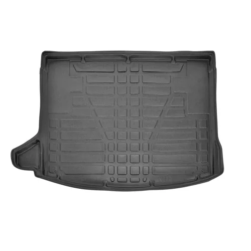 EgriAuto tavă de portbagaj neagră antiderapantă Mazda 3 Hatchback 2013-2018