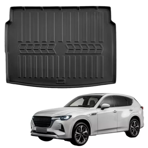 EgriAuto tavă de portbagaj neagră antiderapantă Mazda CX- 60 KH 2022-