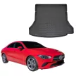 EgriAuto tavă de portbagaj neagră antiderapantă Mercedes CLA 2019-