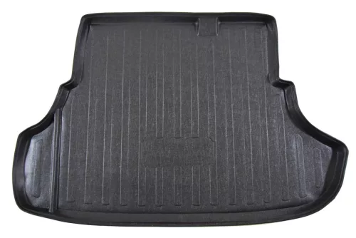 EgriAuto tavă de portbagaj neagră antiderapantă Mitsubishi Lancer sedan 2007-2017
